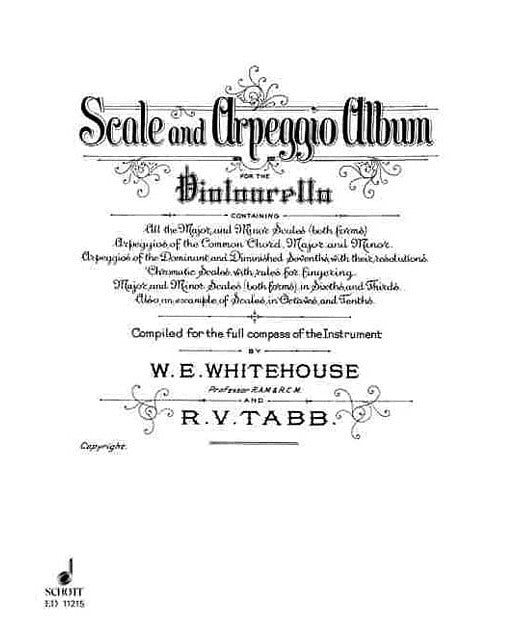 Scale and Arpeggio Album - Remenyi House of Music