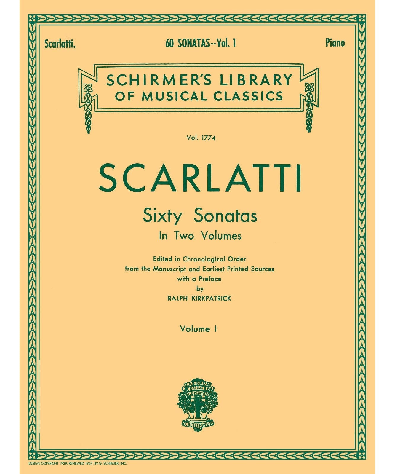 Scarlatti, D. - 60 Sonatas, Volume 1 - Remenyi House of Music