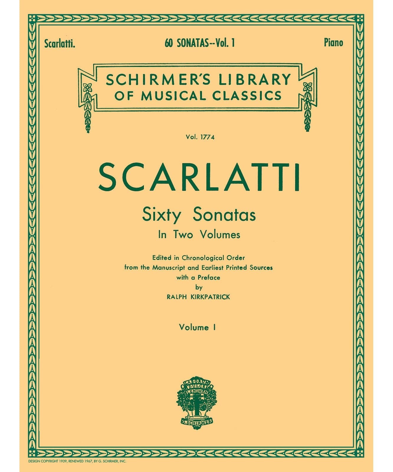 Scarlatti, D. - 60 Sonatas, Volume 1 - Remenyi House of Music