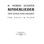 Schafer, R.M. - Kinderlieder - Remenyi House of Music
