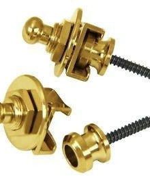 Schaller Strap Locks - (Gold) - Remenyi House of Music