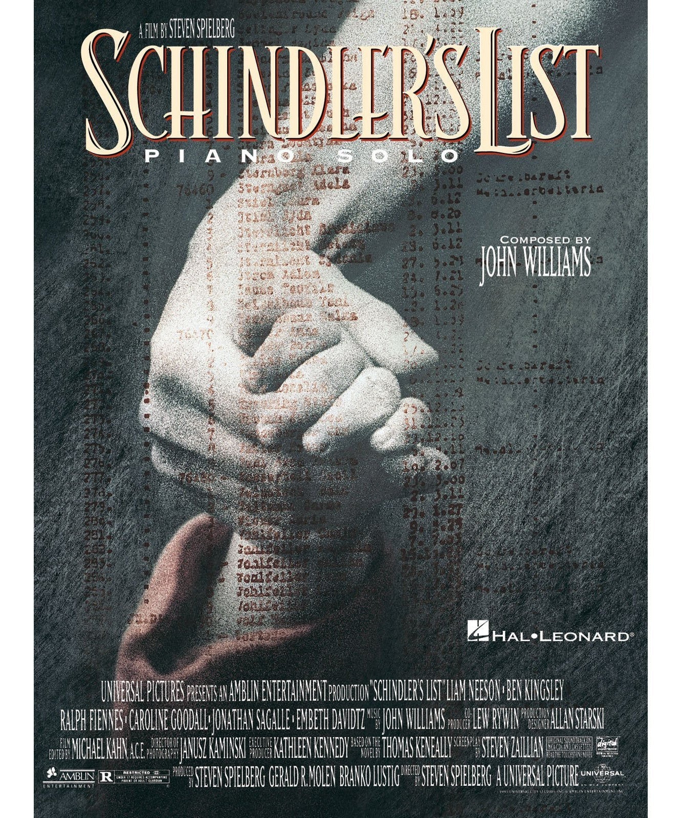 Schindler's List (Piano Solo Songbook) - Remenyi House of Music