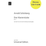 Schoenberg, A. - 3 Piano Pieces Op. 11 - Remenyi House of Music