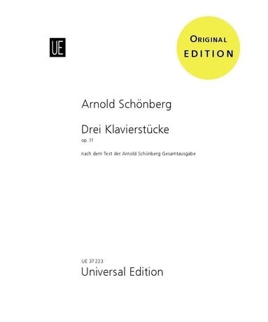 Schoenberg, A. - 3 Piano Pieces Op. 11 - Remenyi House of Music