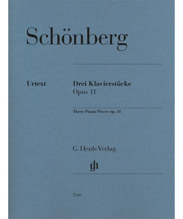 Schoenberg, A. - 3 Piano Pieces Op. 11 - Remenyi House of Music