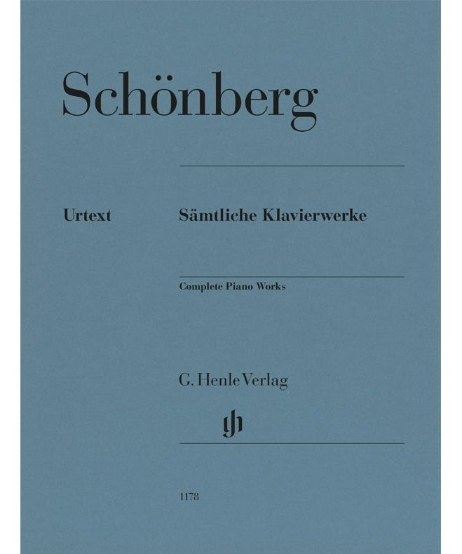 Schoenberg A. - Complete Piano Works - Remenyi House of Music