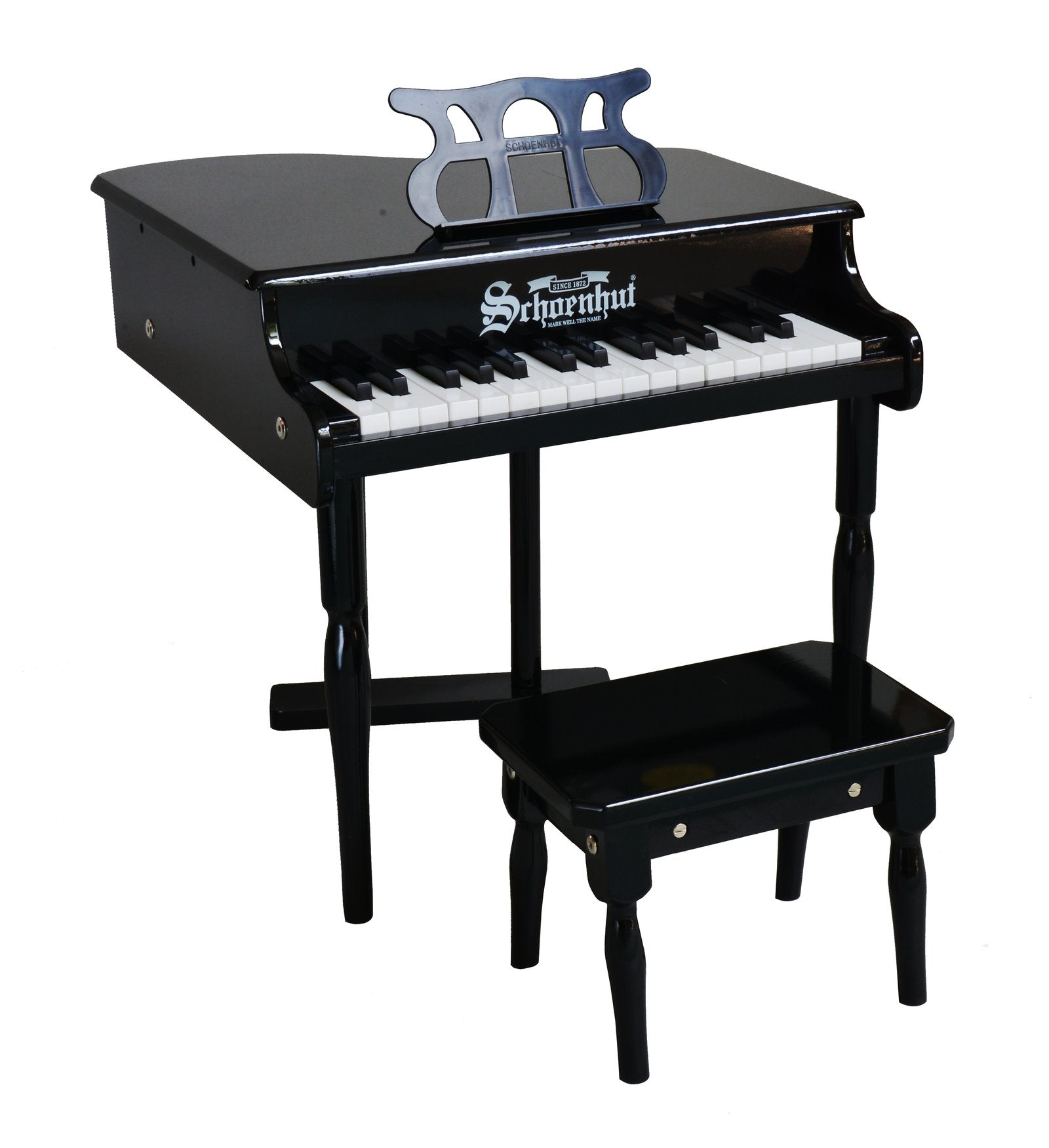 Schoenhut Classic Baby Grand Toy Piano 30 - Key, Black - Remenyi House of Music