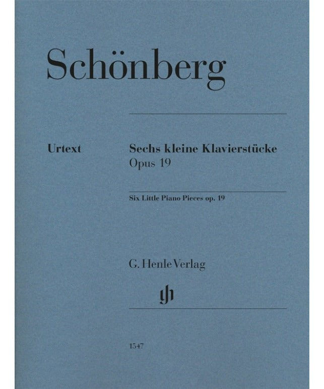 Schonberg - 6 Little Piano Pieces, Op 19 - Remenyi House of Music