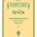 School of Bowing Technics, Op. 2, Parts 1 & 2 - Remenyi House of Music