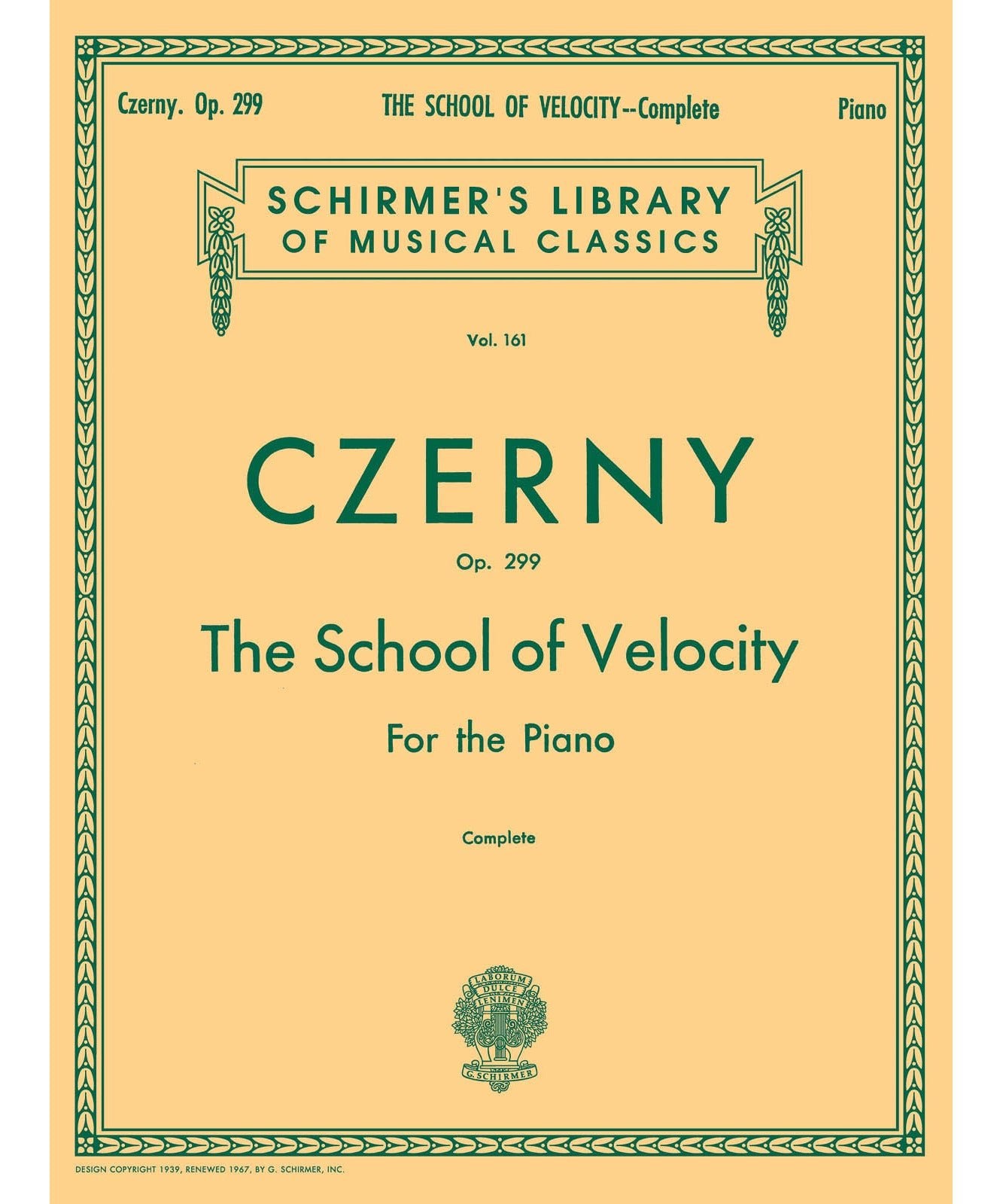 School of Velocity, Op. 299 (Complete) - Remenyi House of Music