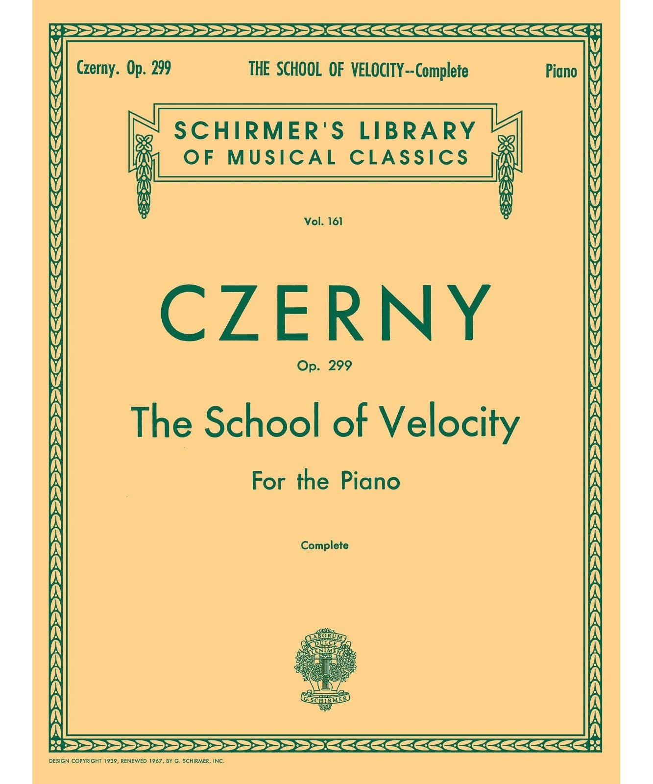 School of Velocity, Op. 299 (Complete) - Remenyi House of Music