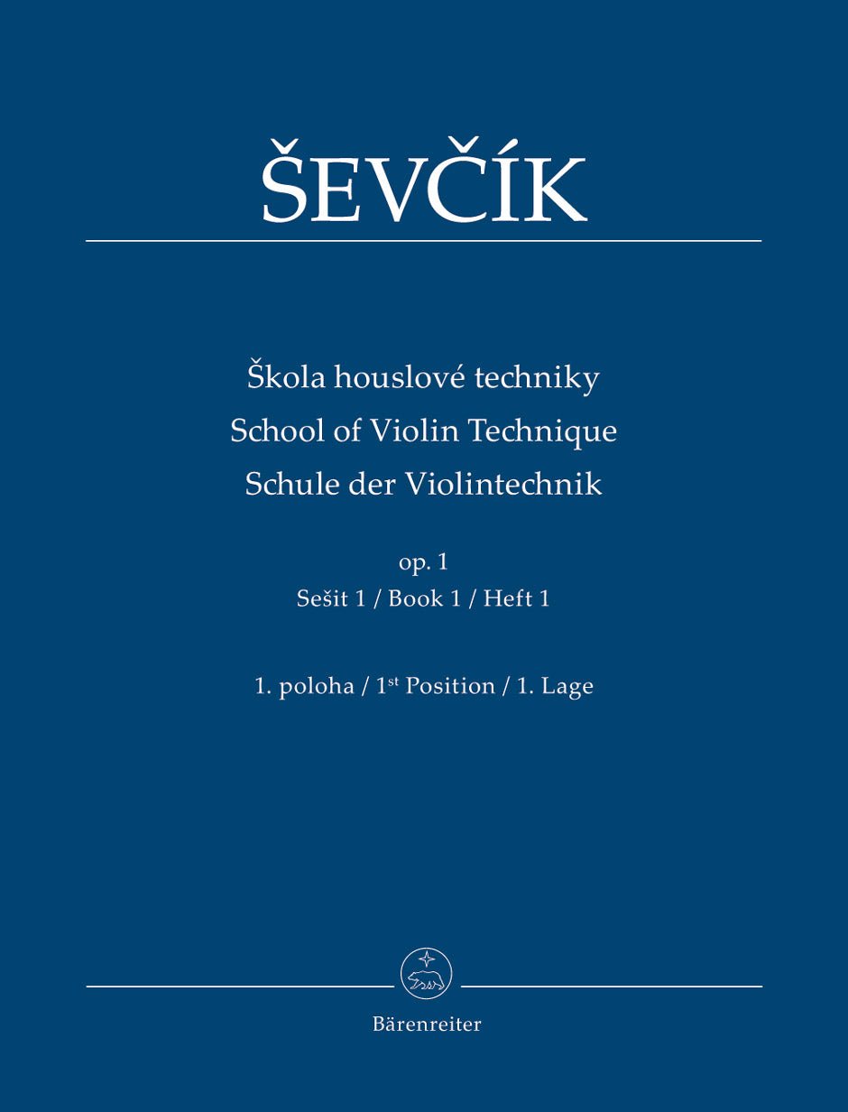School of Violin Technique op. 1 - Remenyi House of Music
