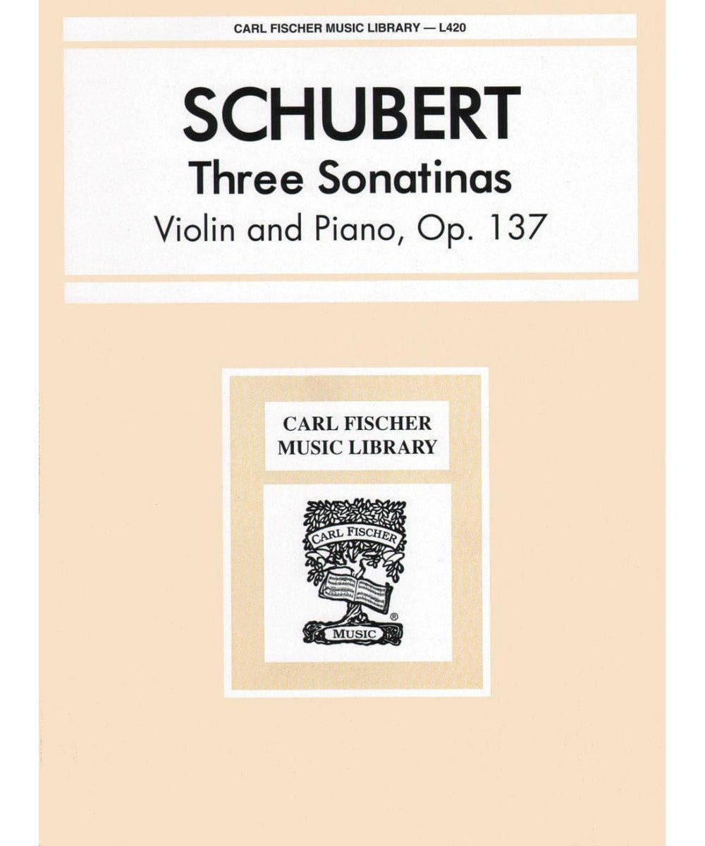 Schubert F. - 3 Sonatinas Op 137 - Remenyi House of Music