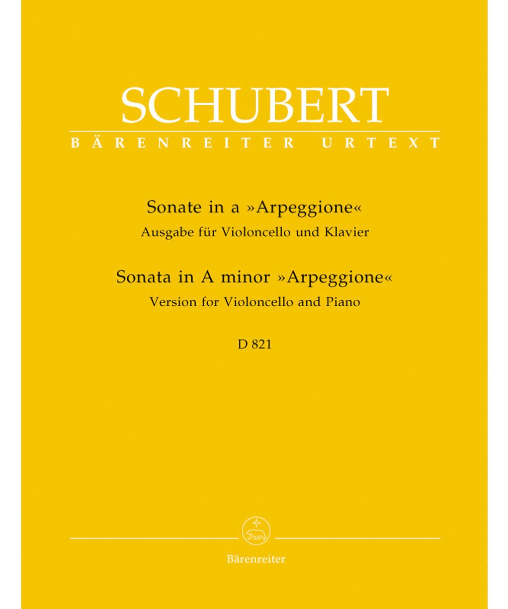 Schubert F. - Cello Sonata In A - D 821 Arpeggione - Remenyi House of Music