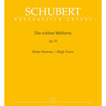 Schubert F. - Die Schoene Mullerin Op 25 - High - Remenyi House of Music