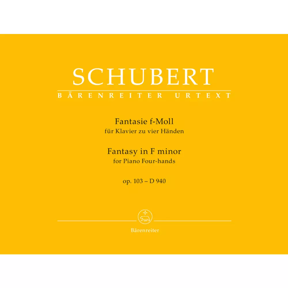 Schubert, F. - Fantasy for Piano (Four - Hands) in F minor op. 103 D 940 - Remenyi House of Music