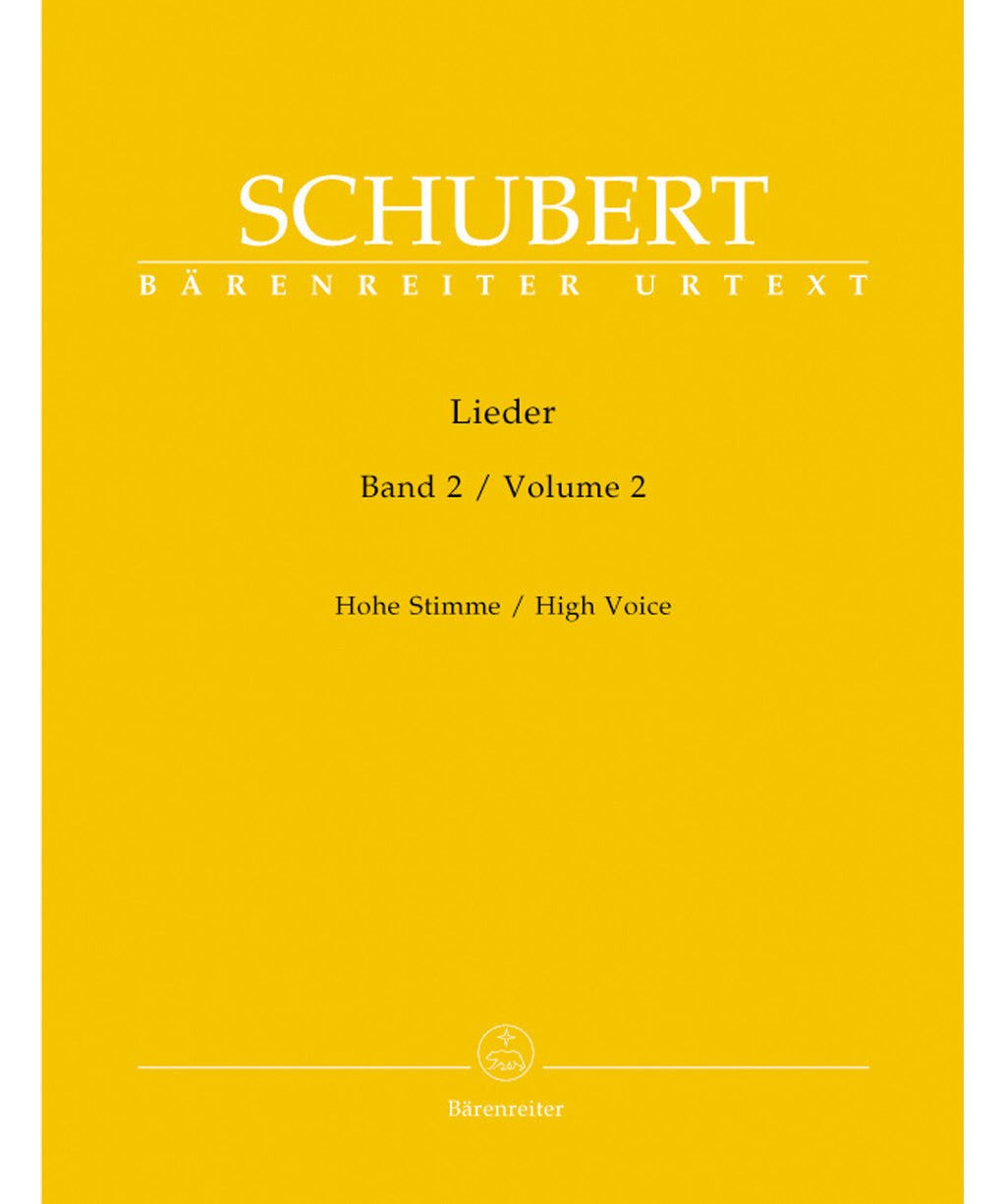 Schubert F. - Lieder V 2 High - Remenyi House of Music