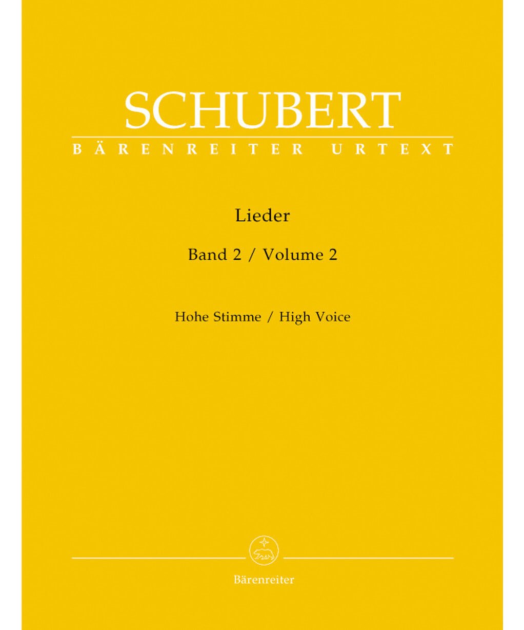 Schubert F. - Lieder V 2 High - Remenyi House of Music