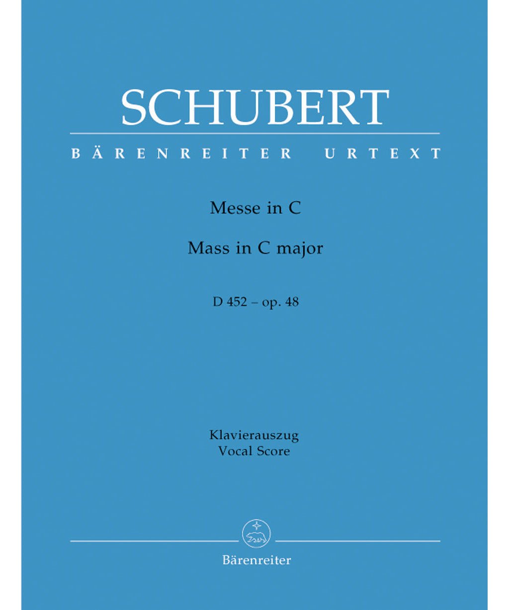 Schubert, F. - Mass In C D 452 Op 48 - Remenyi House of Music