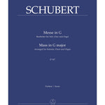 Schubert F. - Mass In G D 167 - SATB & Organ - Remenyi House of Music