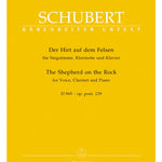 Schubert, F. - The Shepherd on the Rock for Voice, Clarinet and Piano op. post. 129 D 965 - Remenyi House of Music