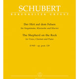 Schubert, F. - The Shepherd on the Rock for Voice, Clarinet and Piano op. post. 129 D 965 - Remenyi House of Music