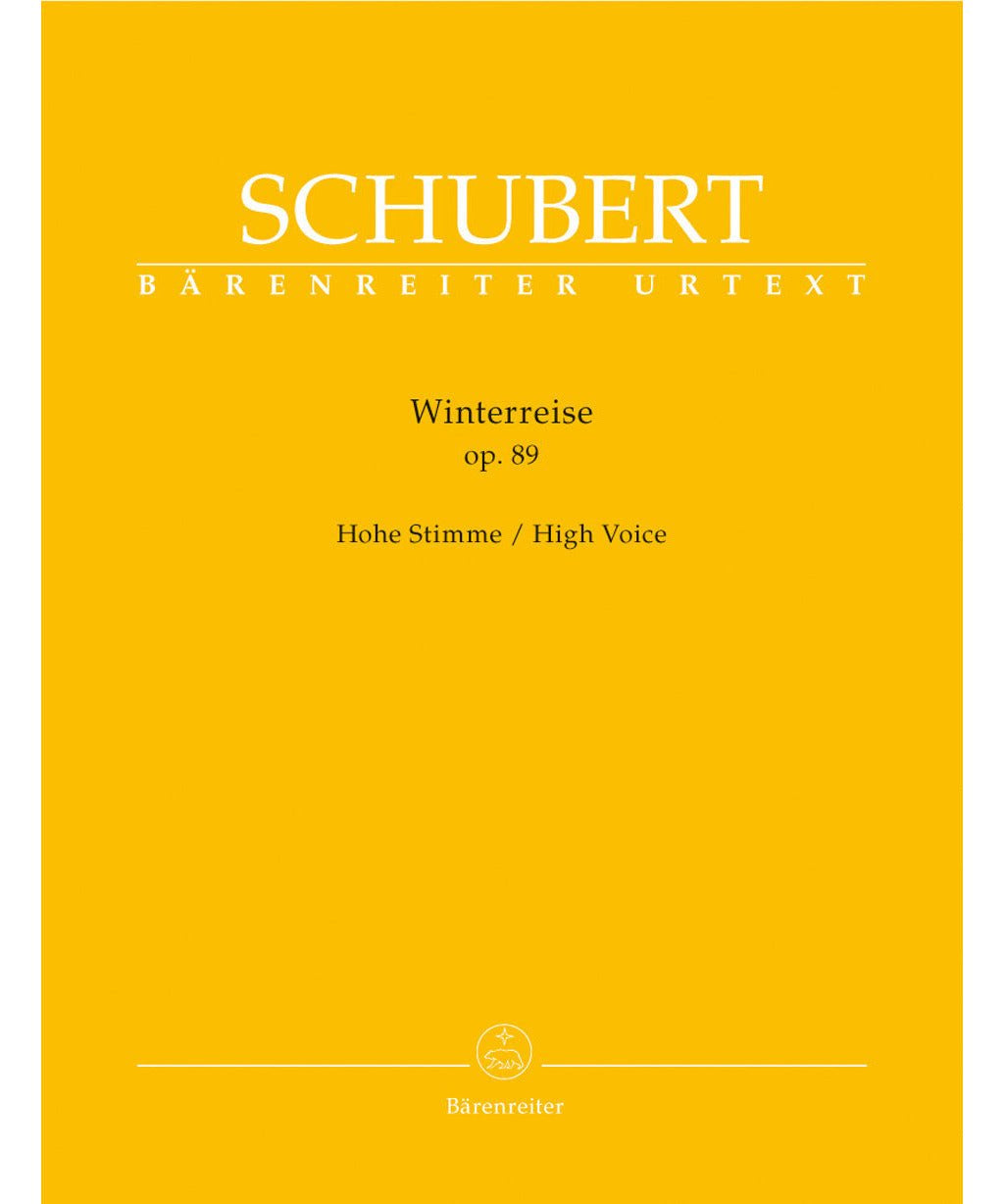 Schubert F. - Winterreise Op 89 High - Remenyi House of Music