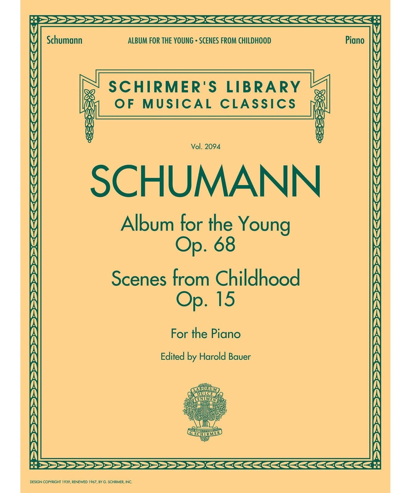 Schumann - Album for the Young · Scenes from Childhood - Remenyi House of Music