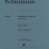 Schumann, R. - Liederkreis, Op. 24 (Medium Voice) - Remenyi House of Music