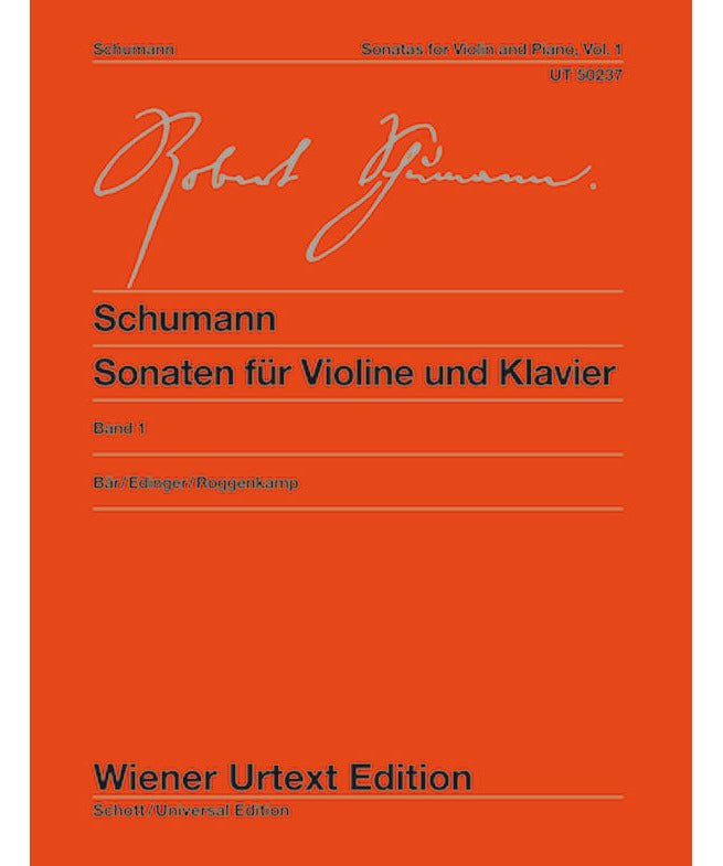 Schumann R. - Violin Sonatas Volume 1 - Remenyi House of Music