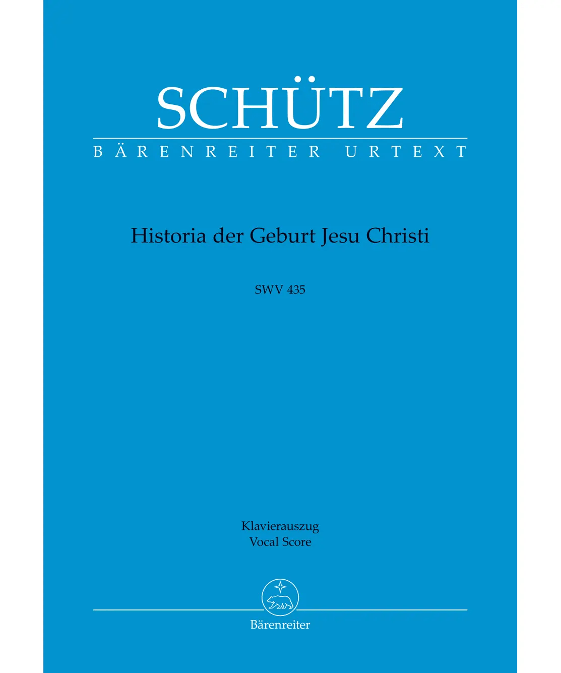 Schutz, H. - Historia der Geburt Jesu Christi SWV 435 - Remenyi House of Music