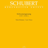 Schwanengesang. Thirteen lieder on poems by Rellstab and Heine D 957 / "Die Taubenpost" D 965 A - Remenyi House of Music