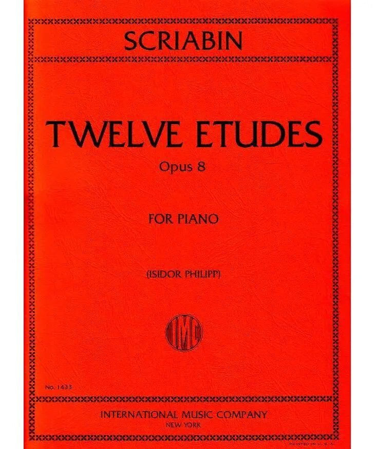 Scriabin, A. - 12 Etudes (Opus 8) - Remenyi House of Music