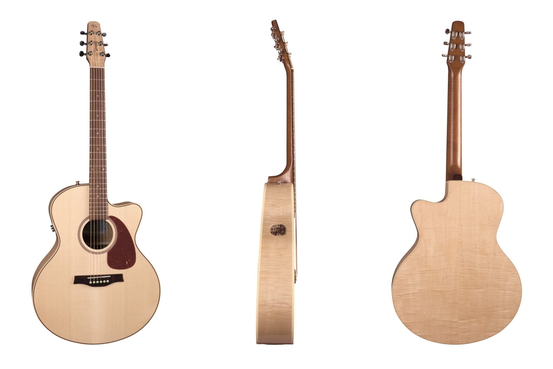 Seagull Performer Cutaway Mini-Jumbo Flame Maple QIT – Remenyi 