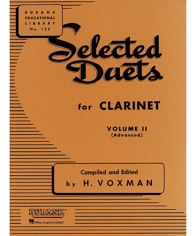 Selected Duets for Clarinet - Remenyi House of Music