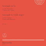 Serenade for 2 Clarinets, 2 Horns and 2 Bassoons in E - flat major K. 375 - Remenyi House of Music