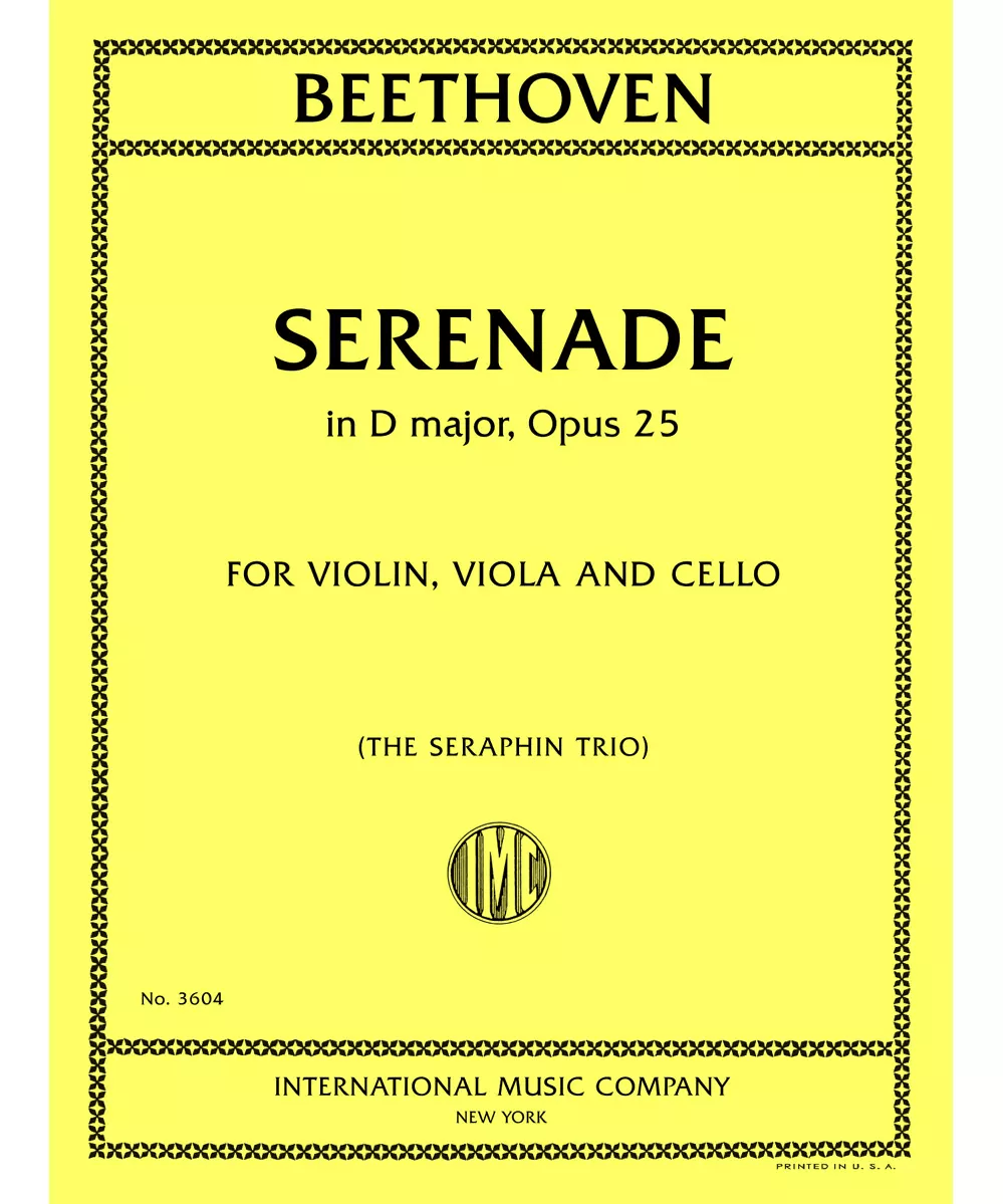 Serenade in D major, Opus 25 - Remenyi House of Music