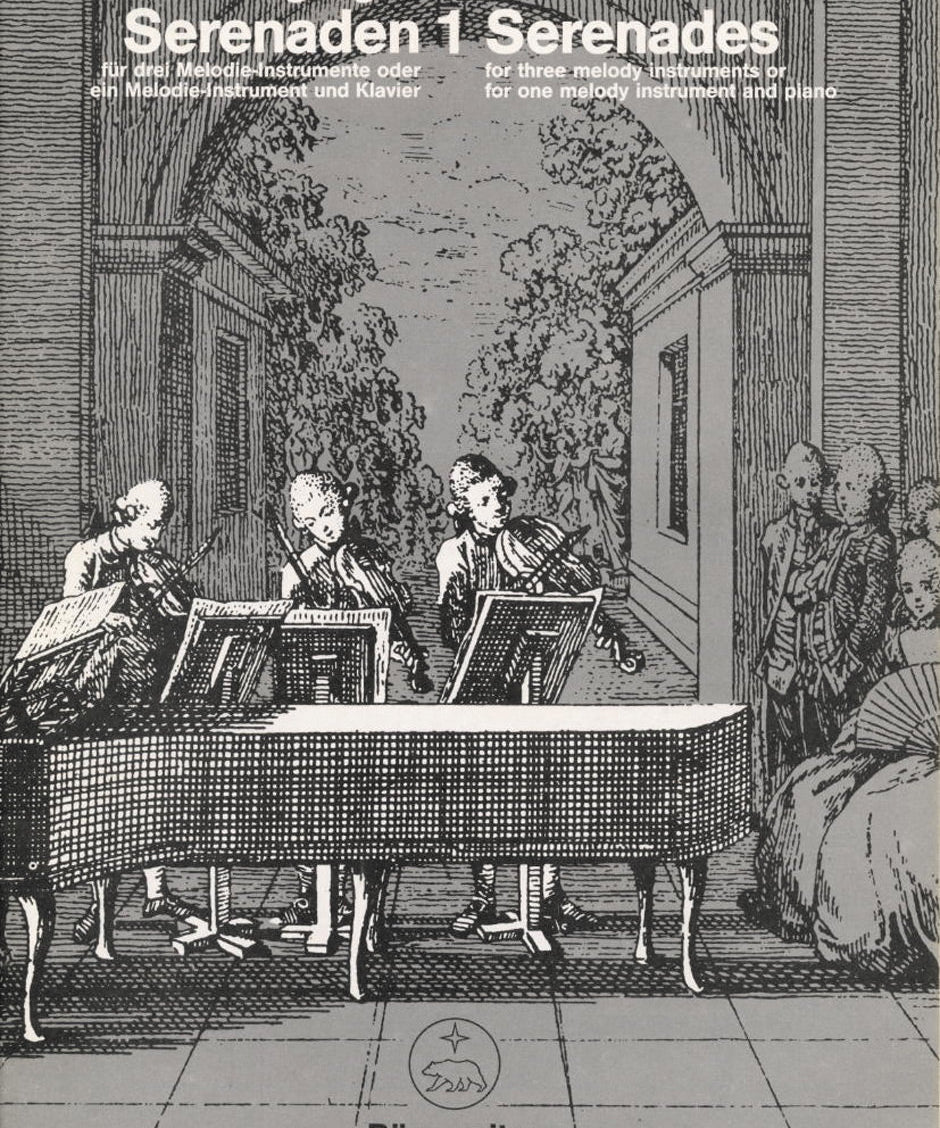 Serenades for three melody instruments or for one melody instrument and piano, Volume 1 in C major K. 439b/1 - Remenyi House of Music