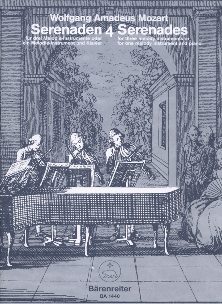 Serenades for three melody instruments or for one melody instrument and piano, Volume 4 in C major K. 439b/4,5 - Remenyi House of Music