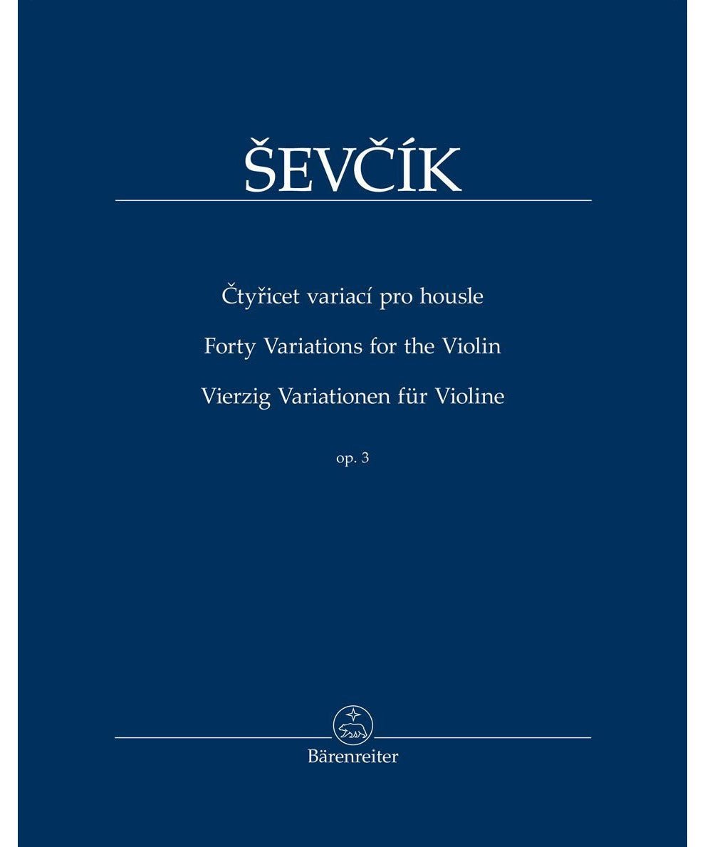 Ševčík: 40 Variations for the Violin, Op. 3 - Remenyi House of Music