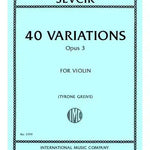Ševčík O. - 40 Variations, Op 3 - Remenyi House of Music