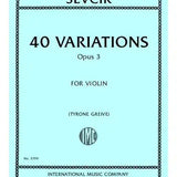 Ševčík O. - 40 Variations, Op 3 - Remenyi House of Music
