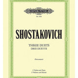 Shostakovich, D. - 3 Duets for 2 Violins & Piano - Remenyi House of Music