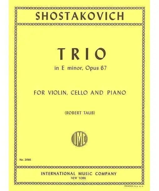 Shostakovich D. - Piano Trio in E Minor, Op. 67 - Remenyi House of Music