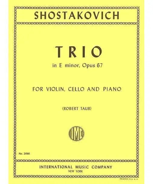 Shostakovich D. - Piano Trio in E Minor, Op. 67 - Remenyi House of Music