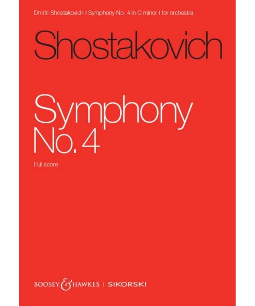 Shostakovich: Symphony No. 4, Op. 43 - Remenyi House of Music