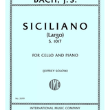Siciliano (Largo), S. 1017 - Remenyi House of Music