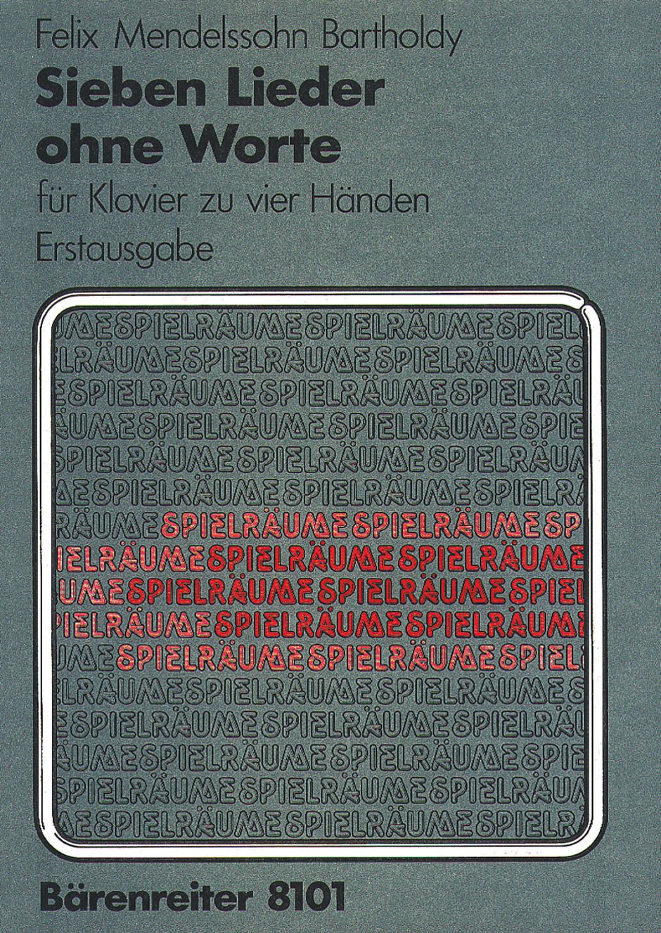 Sieben Lieder ohne Worte für Klavier zu vier Händen op. 62/1 - 6, 67/1 - Remenyi House of Music