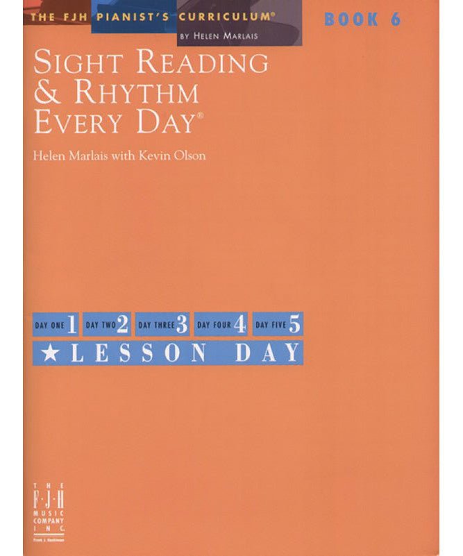 Sight Reading & Rhythm Every Day, Book 6 - Remenyi House of Music