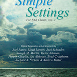 Simple Settings For SAB Choirs, Volume 2 - Remenyi House of Music